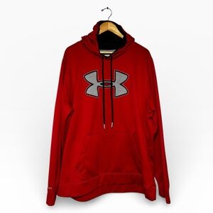 Under Armour Hoodie Red and Black - 2XL